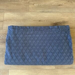 UGG 100% Cotton Duvet Cover Blue Textured